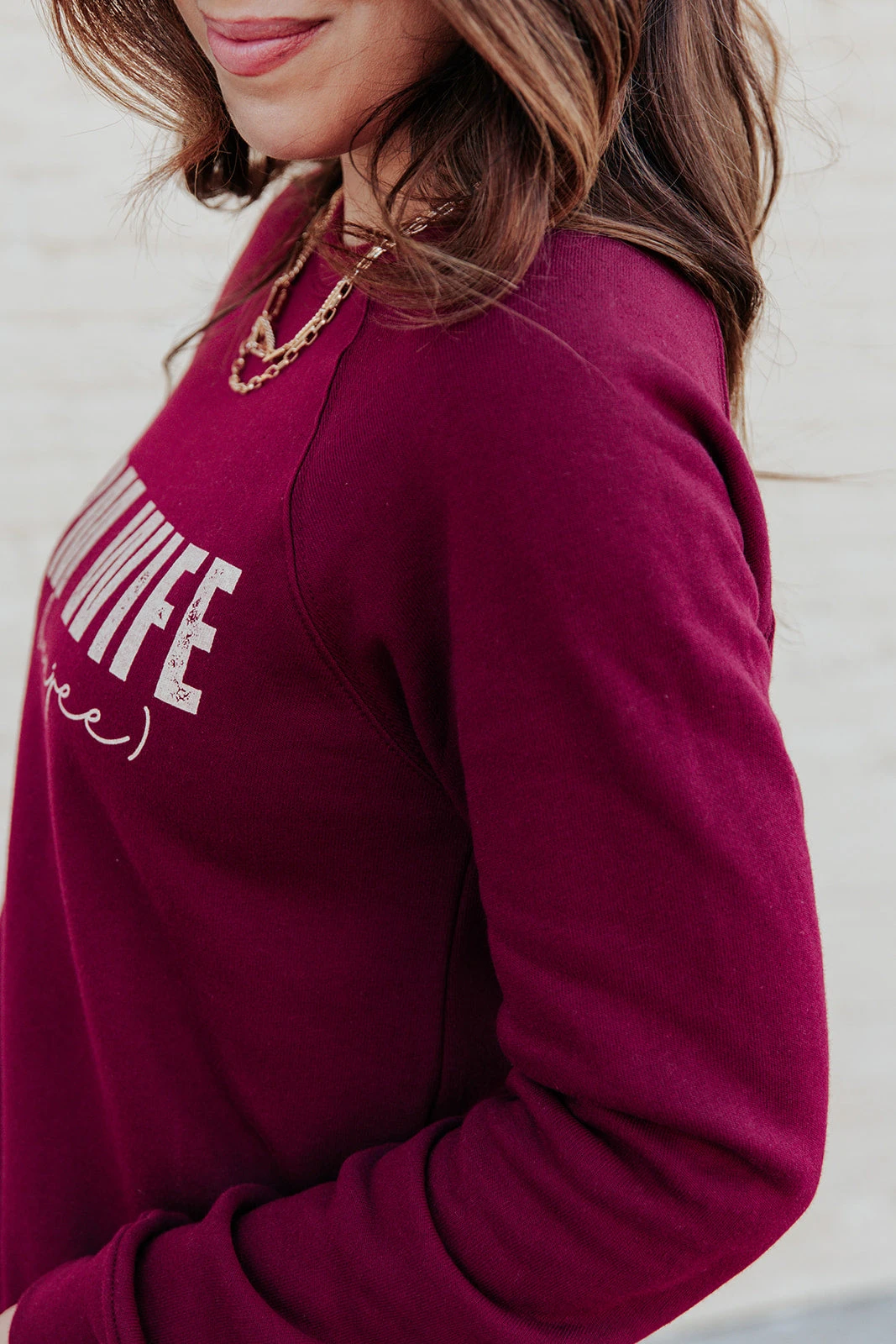 Farm Wife But Boujee Cursive Graphic Crewneck 6 Farm Wife But Boujee Cursive Graphic Crewneck - Image 6