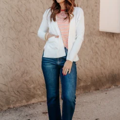 Betsey's So Soft Side Slit Cardigan -Women's Clothing Store 0P1A0539 2 48e0589b 6a20 498d a180 6415c782cf3f