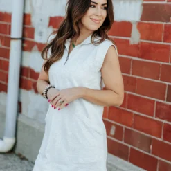 Quarter Zip Active Tank Dress 32 Quarter Zip Active Tank Dress -Women's Clothing Store 0P1A1525