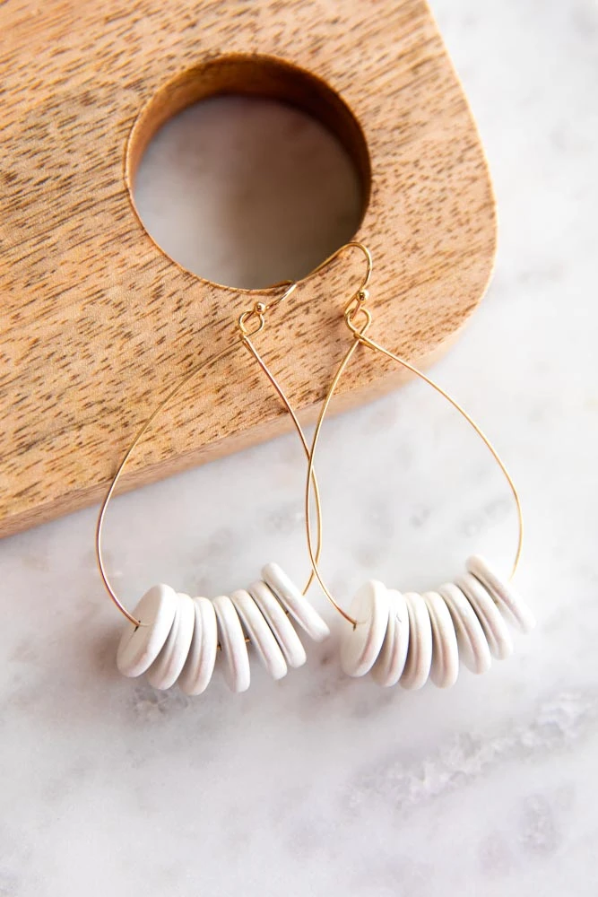 Harmony Beaded Hoop Earrings 14 Harmony Beaded Hoop Earrings - Image 14