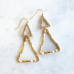 Wild Child Dangle Earrings -Women's Clothing Store 0P1A9077