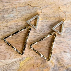 Wild Child Dangle Earrings -Women's Clothing Store 0P1A9082