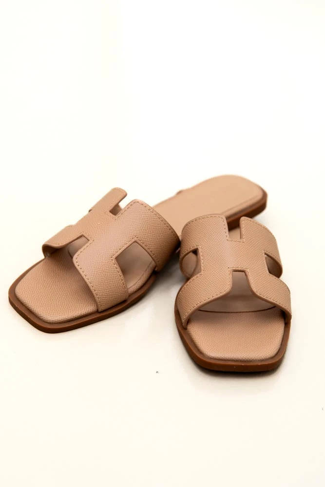 Gordy Beige Sandals 4 Gordy Beige Sandals - Image 4
