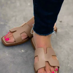 Gordy Beige Sandals 14 Gordy Beige Sandals -Women's Clothing Store 0P1A9342