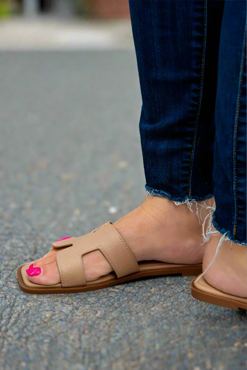 Gordy Beige Sandals 8 Gordy Beige Sandals - Image 8