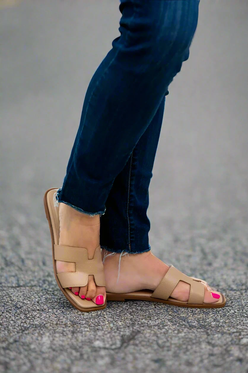 Gordy Beige Sandals 1 Gordy Beige Sandals