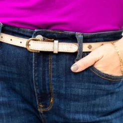 Monae II Cashew Rustic Belt -Women's Clothing Store 0P1A9390