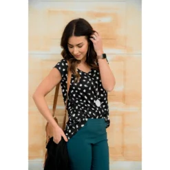 Brushed Dot Tee -Women's Clothing Store 122429529 3589141011144548 4594025253765697284 n 1