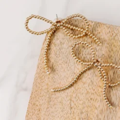 All Wrapped Up Bow Stud Earrings -Women's Clothing Store 225A2533