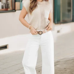 Mixed Knits Pocket Accented Short Sleeve Sweater 25 Mixed Knits Pocket Accented Short Sleeve Sweater -Women's Clothing Store 225A6460 46cb4fc0 69bc 4a90 ac16 9c07a070dab0