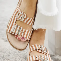 Corky's Dash Tan Natural Sandals