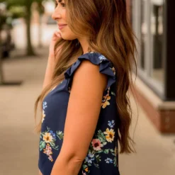 Elegant Floral Flutter Trim Tank 11 Elegant Floral Flutter Trim Tank -Women's Clothing Store BB 0007 36196c72 514f 423c 9d64 18c7474e6266 659515