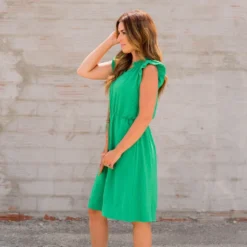 Swiss Dots Ruffle Trim Dress 18 Swiss Dots Ruffle Trim Dress -Women's Clothing Store BB 0023 0e435ef5 edb9 4af8 8f99 8410c42e2d86 902595