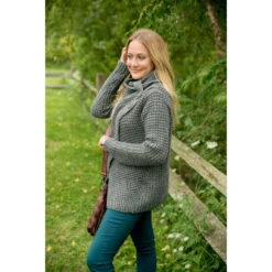 Double Side Button Wrap Cardigan -Women's Clothing Store BB 0063