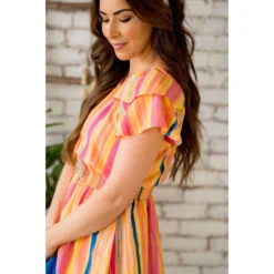 Double Flutter Vertical Watercolor Striped Dress 18 Double Flutter Vertical Watercolor Striped Dress -Women's Clothing Store BB 0063 b521bfcc 2cff 4dbb 9931 0e9a34b7fe31 130130