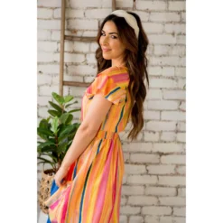 Double Flutter Vertical Watercolor Striped Dress 21 Double Flutter Vertical Watercolor Striped Dress -Women's Clothing Store BB 0072 79f3ba90 66aa 4732 9691 e33da367e55a