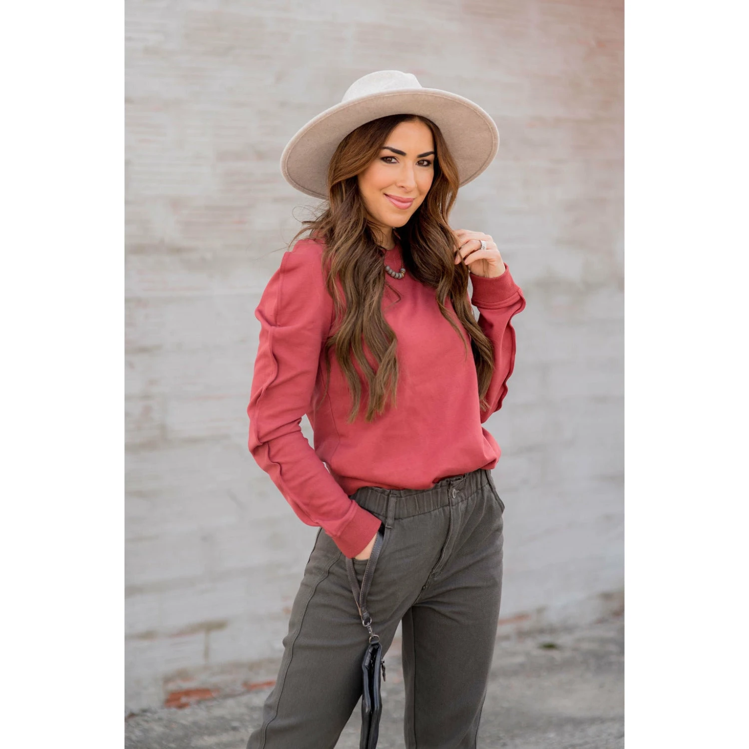 Wavy Seamed Sweatshirt 3 Wavy Seamed Sweatshirt - Image 3