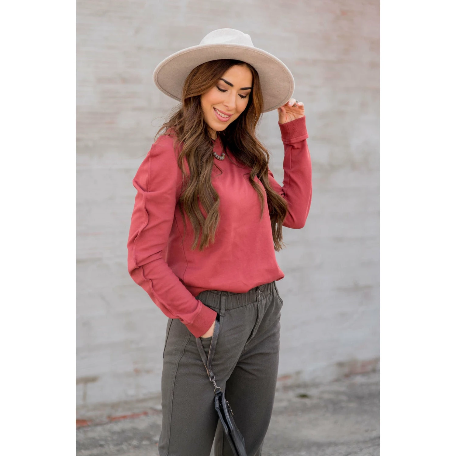 Wavy Seamed Sweatshirt 5 Wavy Seamed Sweatshirt - Image 5