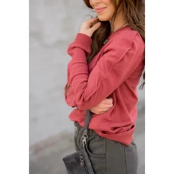 Wavy Seamed Sweatshirt 19 Wavy Seamed Sweatshirt -Women's Clothing Store BB 0122 a196aea5 b534 48f4 830d 12b25ff9541b