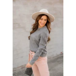 Wavy Seamed Sweatshirt 20 Wavy Seamed Sweatshirt -Women's Clothing Store BB 0174 3123866b d85e 4481 be59 667ce887d730