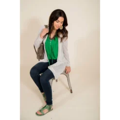 Ruffle Neck Button Tank -Women's Clothing Store BB 0188 c1a4f88c 7400 490d a561 aacda88bf09d