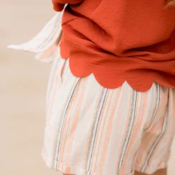 Lightweight Scalloped 3/4 Sleeve Blouse -Women's Clothing Store BB 0206 2fa301dd b785 48f0 a785 607513dd98fa 990545