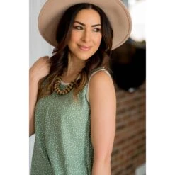 Polka Dot Front Tank 26 Polka Dot Front Tank -Women's Clothing Store BB 0228 1