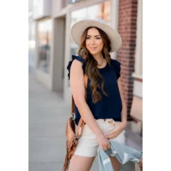 Dressy Ruffle Trim Tank 27 Dressy Ruffle Trim Tank -Women's Clothing Store BB 0238 470d198d 412c 40cb a611 0fac31549e34