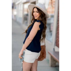 Dressy Ruffle Trim Tank 26 Dressy Ruffle Trim Tank -Women's Clothing Store BB 0245 7e457bf0 bba9 400b 8f0e 9ace82f4f786