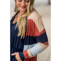 Striped Tissue Cardigan -Women's Clothing Store BB 0325 03f3c37b a329 406c 84ec be95a62de3a0