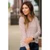 Thin Striped Long Sleeve Tee