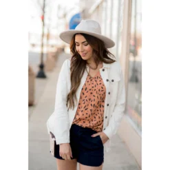 Brush Stroked Dressy Blouse -Women's Clothing Store BB 0376 463fbc5e ce62 4bd7 b490 552bd1ec1660