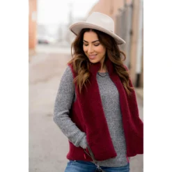 Side Slit Knit Sweater -Women's Clothing Store BB 0386 050c4b66 0101 4a31 9013 eb36277b44fe