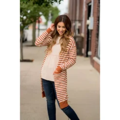 Striped So Soft Tunic Cardigan -Women's Clothing Store BB 0399 13c27944 f43a 43af 8bf6 cef8ab7231d4