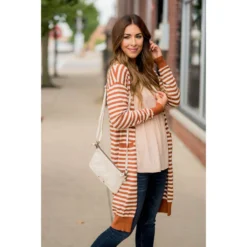 Striped So Soft Tunic Cardigan -Women's Clothing Store BB 0401 ec547eae 1a83 4937 9a81 5d17c7d76482