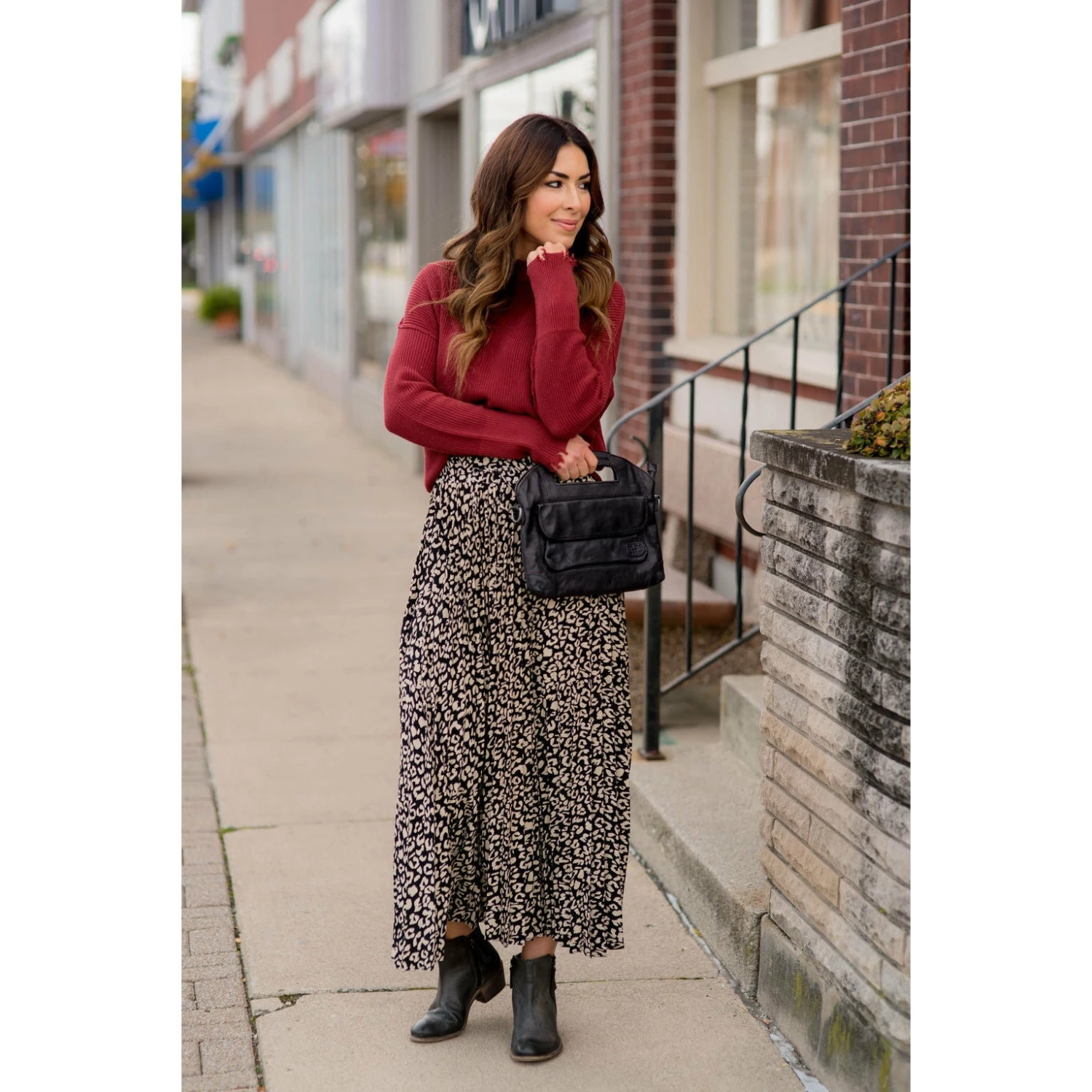 Distressed Side Slit Sweater 6 Distressed Side Slit Sweater - Image 6