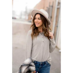 Button Down Long Sleeve Tee 26 Button Down Long Sleeve Tee -Women's Clothing Store BB 0422 897ca027 f591 4384 bcfc 1f4afad8bde9