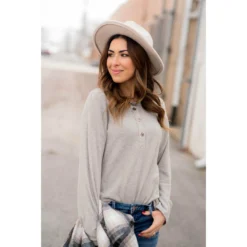 Button Down Long Sleeve Tee 28 Button Down Long Sleeve Tee -Women's Clothing Store BB 0425 63c21456 b1c8 463e b2a4 8c421eef501e