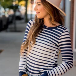 Ombre Striped Long Sleeve Tee 25 Ombre Striped Long Sleeve Tee -Women's Clothing Store BB 0431 f6a96f16 40ca 47e2 a611 545381ca8e9b 309554