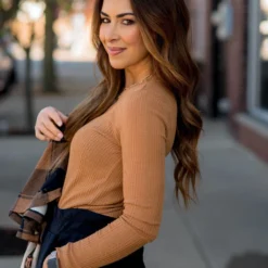 Knit Detailed Thermal Long Sleeve Tee 7 Knit Detailed Thermal Long Sleeve Tee -Women's Clothing Store BB 0435 af5230a6 bacb 4f56 bc15 7afada050ba9 980816