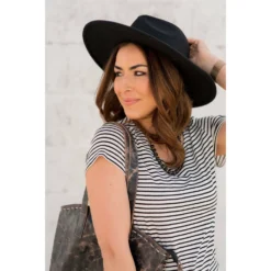 Striped Dotted Accent Tee -Women's Clothing Store BB 0440