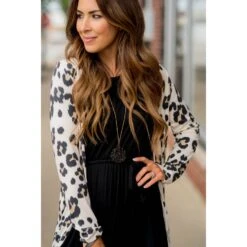 Lightweight Leopard Cardigan -Women's Clothing Store BB 0455 c7360501 4c93 4cb3 b763 fa2471d68c23