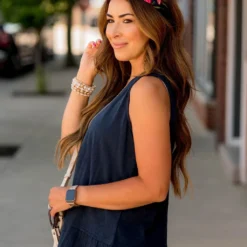 Tassel Trim Gauze Bottom Tank -Women's Clothing Store BB 0456 10cdf6d5 9902 4fb3 8d89 32936814dbf3 403691