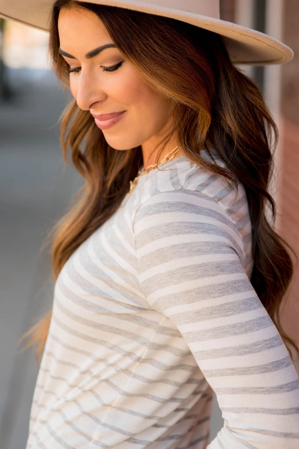 Ombre Striped Long Sleeve Tee 13 Ombre Striped Long Sleeve Tee - Image 13