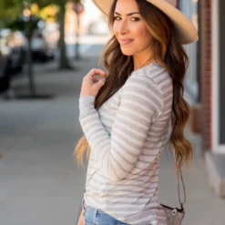 Ombre Striped Long Sleeve Tee 34 Ombre Striped Long Sleeve Tee -Women's Clothing Store BB 0466 7104b66c 83ce 4a2d 9d0e bca4043ef433 614583