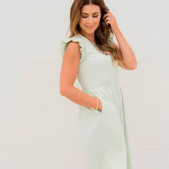 Textured Lines Ruffle Trim Dress 18 Textured Lines Ruffle Trim Dress -Women's Clothing Store BB 0471 bc6d336a 2daa 4713 89b0 7c357cfb6c08 964102