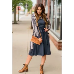 Striped So Soft Tunic Cardigan -Women's Clothing Store BB 0472 07998c6c 2068 4cc0 9752 6854e7c303b4