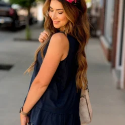 Tassel Trim Gauze Bottom Tank -Women's Clothing Store BB 0472 29b9e028 1aed 4170 bb1a 7c510534da22 668506