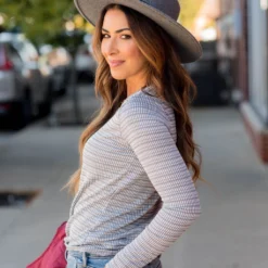 Mixed Lines Long Sleeve Tee 28 Mixed Lines Long Sleeve Tee -Women's Clothing Store BB 0486 937744e7 43f3 405a 9e61 f3c6717ba497 281536