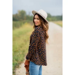 Cheetah Long Sleeve Top -Women's Clothing Store BB 0528 62d79449 0fc9 4ad7 b067 74be41a14c22 690885